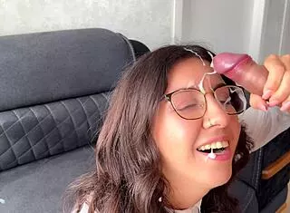 faces drowned in 18 huge cum facials compilation