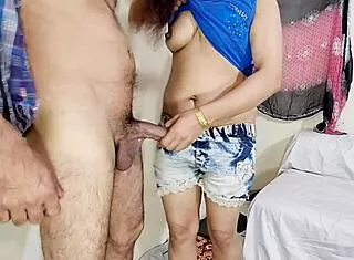 indian muslim stepsis takes stepbro's standing doggy anal in clear hindi dirty talk