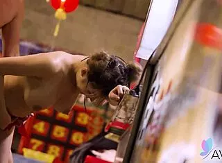 li nana pounded hard in store 😈💦🔥