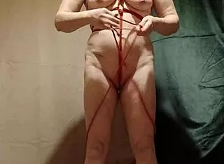 Slave F Autobondage Chained Humiliation Bent Over!