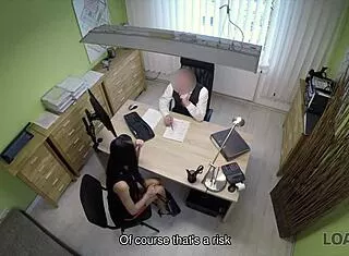 Inga's Art Passion Fades as She Fucks to Settle Debts