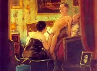 i... um, love this vintage erotic stuff, gets me all... hot 'n bothered ya know