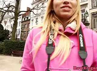 Interracial tourist picked up strips rides cock anally bent over cowgirl doggystyle closeup pov