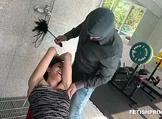 bound and tickled till i climax hard in kinky bondage