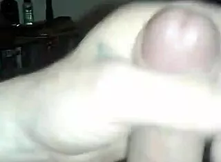 stroking my cock with ring on during personal solo playtime