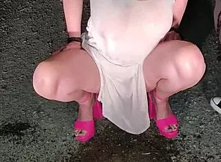 human urinal mom milf slave drinks piss homemade bdsm humiliation