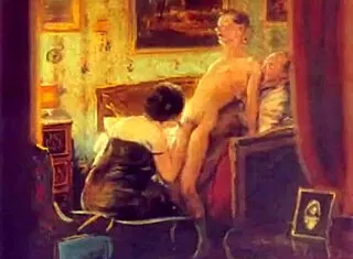 i... um, love this vintage erotic stuff, gets me all... hot 'n bothered ya know