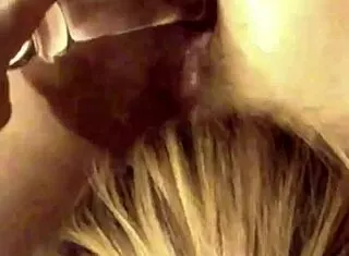 blonde milf pegs guy's ass with toys stallion milker s5