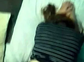 pov... me thrusting her doggystyle on big bed during our emo latina milf webcam show 😩