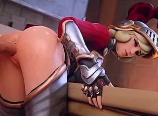 Mercy’s Hottest Cumshot Compilation