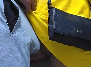 pretty czech blonde flashes wet pussy on bus groped till stranger cums from her strokes