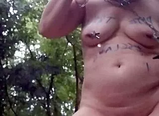 i chained my forest slave for humiliation belt whipping 2025!