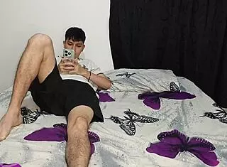 Colombian college girl begs classmate for facial then fucks hard!