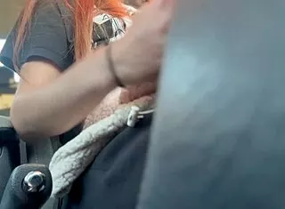 Italian Big Tits Milf Artemisia Love Flashes Boobs While Driving!