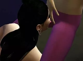 Lesbians Lick Pussy In Public Toilet Sims 4