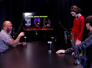 Yastrixx flaunts sheer red lingerie after mama sits game! 😏🔥👙