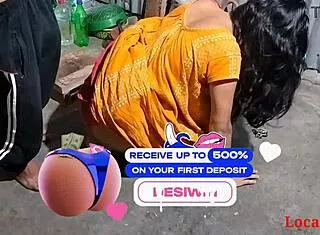 Local Indian Girlfriend's Hardcore Anal Doggystyle Bang During House Cleaning By Localsex31