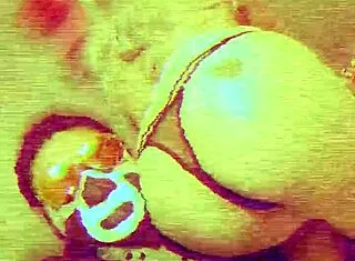 Whore housewife ass filled with group cum after ripped lingerie bang