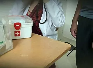 doctor, your cock needs my secret clinic blowjob now