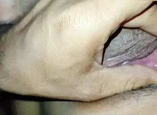 mmm licking that hairy cheese pussy so good