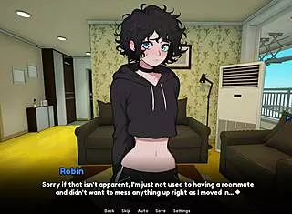 getting close with my femboy roommate in the dorm