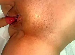 halloween virgins stuffing shaved pussies with dildos closeup