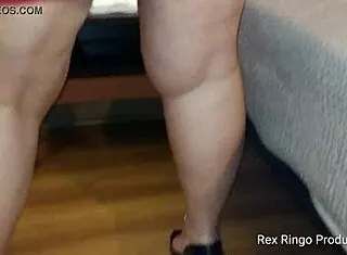 Gladys returns for third steamy pov lingerie casting interview