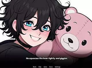 getting close with my femboy roommate in the dorm