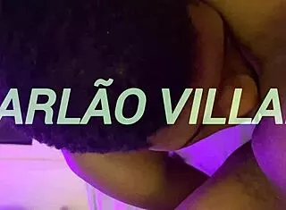 young brazilian moans cumming hard from wet pussy tongue licking