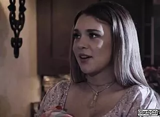 the old milf babysitter freaks out discovering her young fan's secret room full of her pictures