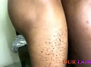 Creamy BBW Black Babe from Dating Site Squirts in Orgasm