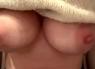 hey check out italian milf artemisia's big natural tits bouncing in her horny boobs fetish session