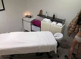 i fucked that shy japanese girl's perfect body during massage!