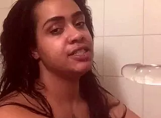 fresh face bare ass shower toy fuck 😍💦