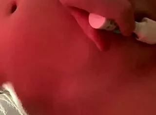 skinny cosplay babysitter vibes tight pussy on dildo plug