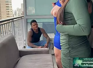 Mama Studio Milfs Go Wild Fucked by BBC Maintenance Tech in Quickie Heat