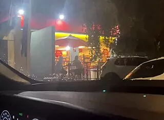 Husband Watches Slut Wife Street-Fucked by Stranger Cuckold Moans