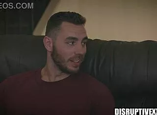 He Lures Gay Hunk Neighbor for Bareback Fingering After Wife Leaves
