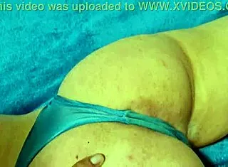 bbc cum sticks to this slut's hairy pussy!