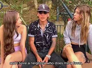 blindfolded stepsisters sofia take stranger cum in public doggystyle?