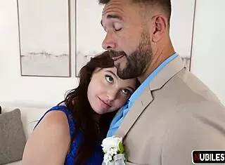 wanna cumpie before stepdaddy's princess dance show?