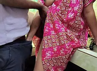 Desi Anita bhabhi kitchen pounded hard by horny stud