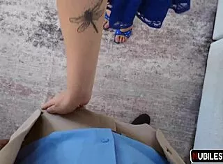 wanna cumpie before stepdaddy's princess dance show?