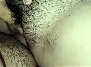 pov close-up hairy pussy from my stepdaughter creampie fuck