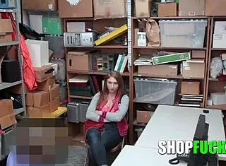 big tits teen thief fucked before shocked stepmom shopfuck