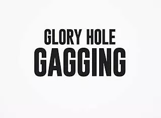 angel wicky gags hard at glory hole 😩💦