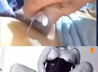cum tribute to this hot milf puta... so much load on her shaved pussy and stockings 😍💦💦