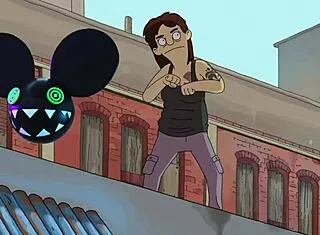 lightwave bridges bobs burgers dancer deadmau5 groove!