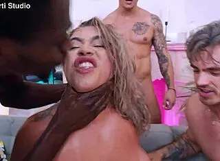 victoria dias destroyed in 9on1 mega gangbang dap tap eks475 total mamacita ruin