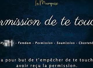 permission to touch yourself french joi edging instructions
